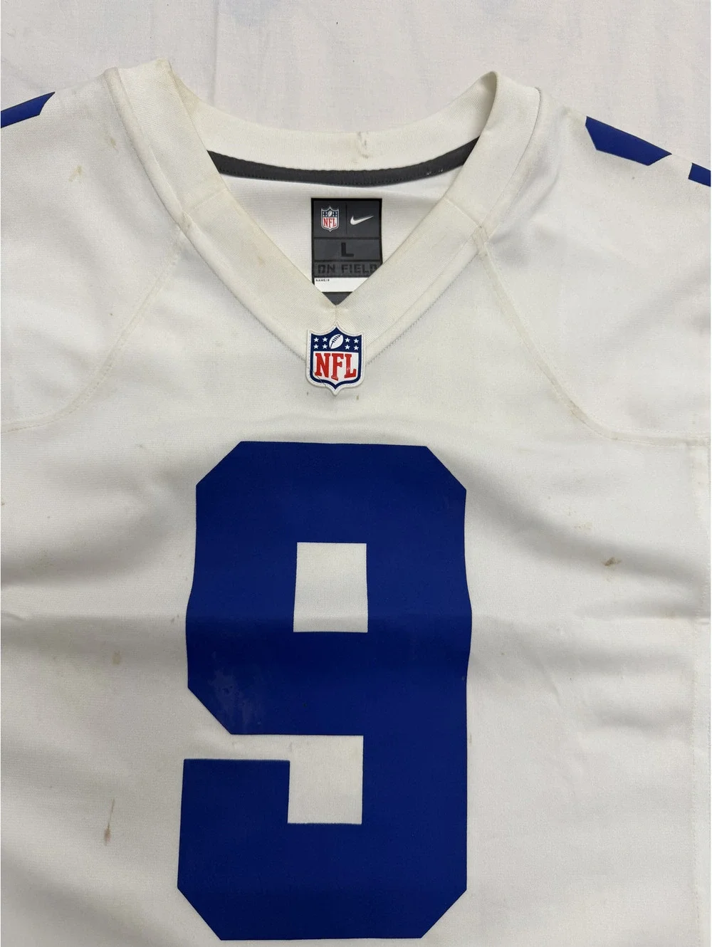 Nike NFL Players White Football Jersey Size Large